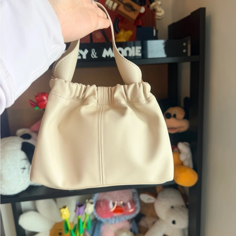 Charles & Keith Cream Shoulder Bag